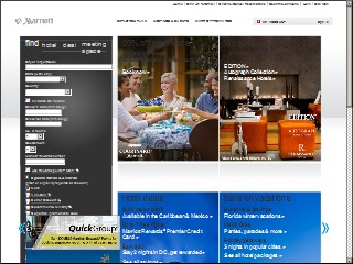 Web site www.marriott.com, Chicago Marriott Southwest at Burr Ridge
